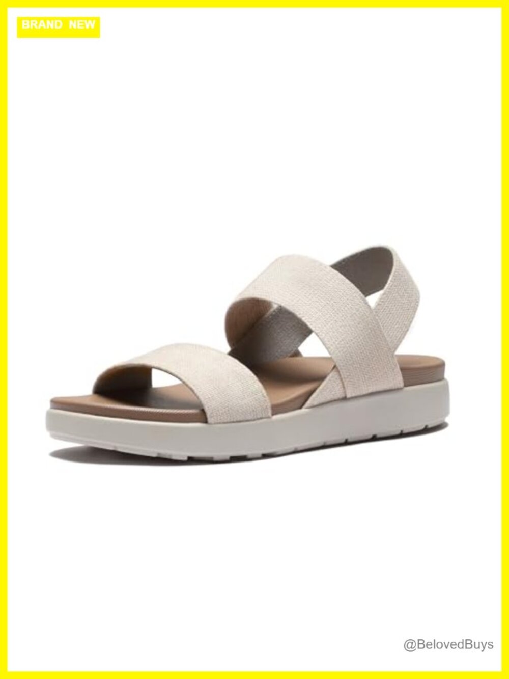 Platform Wedge Sandals with Arch Support, Memory Foam Insole, Slingback